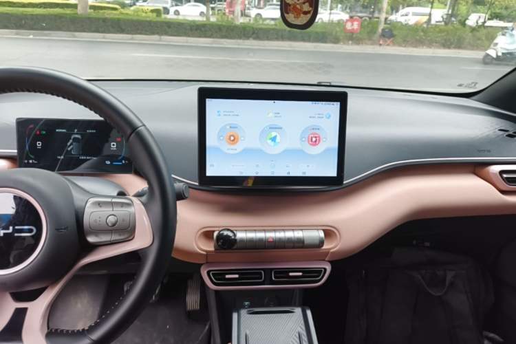 Used BYD Seagull 2024 Honor Edition 305km Freedom Version Audio And AC Panel