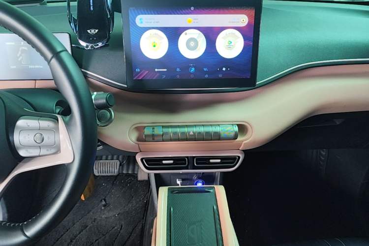 Used BYD Seagull 2024 Honor Edition 305km Freedom Version Audio And AC Panel