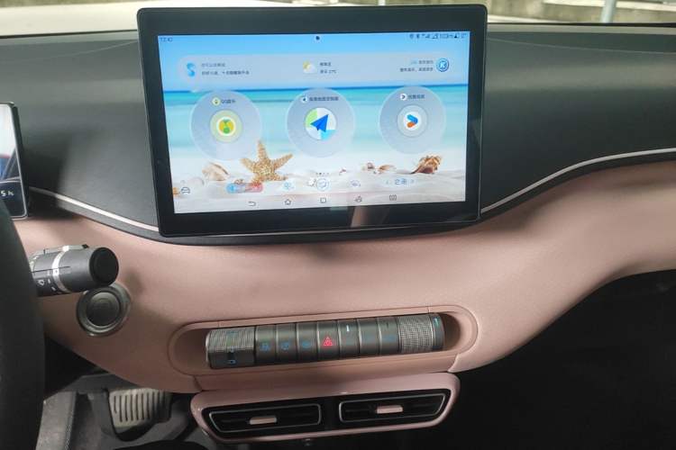 Used BYD Seagull 2024 Honor Edition 305km Dynamic Version Audio And AC Panel