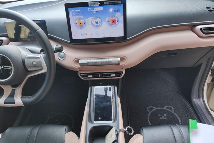 Used BYD Seagull 2024 Honor Edition 305km Freedom Version Audio And AC Panel