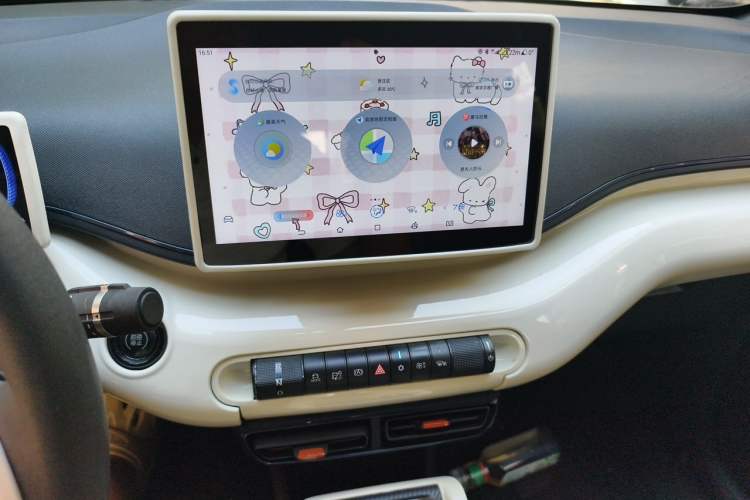 Used BYD Seagull 2024 Honor Edition 305km Dynamic Version Audio And AC Panel