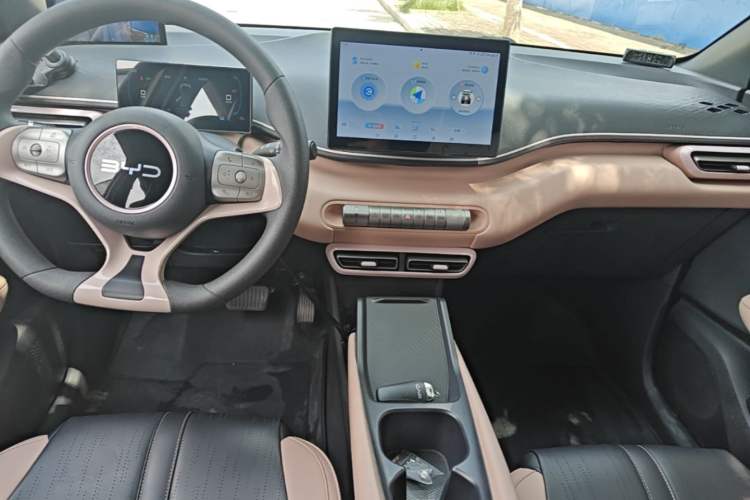 Used BYD Seagull 2024 Honor Edition 305km Dynamic Version Audio And AC Panel