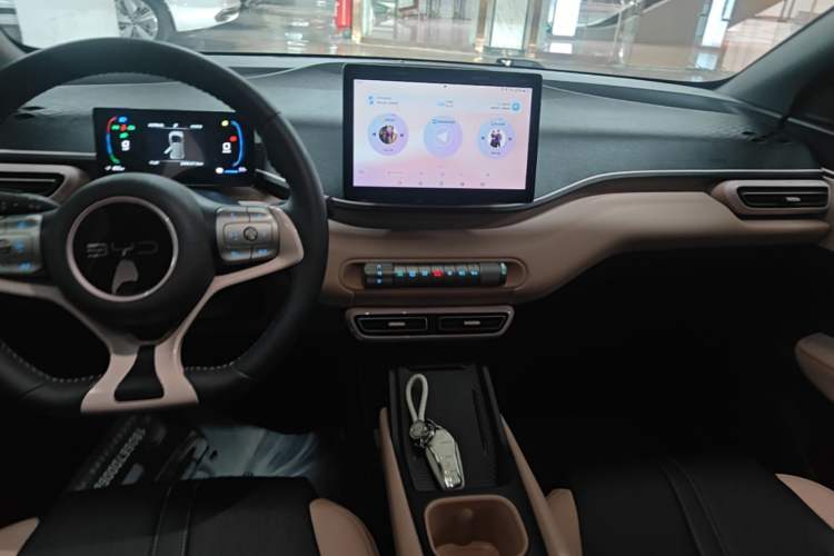 Used BYD Seagull 2024 Honor Edition 305km Freedom Version Audio And AC Panel
