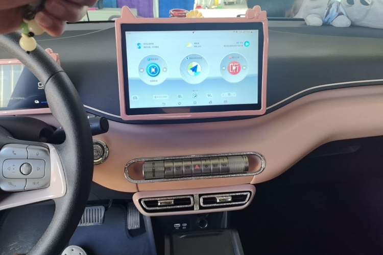 Used BYD Seagull 2024 Honor Edition 305km Dynamic Version Audio And AC Panel