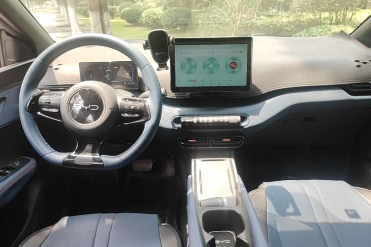 Used BYD Seagull 2024 Honor Edition 305km Freedom Version Audio And AC Panel