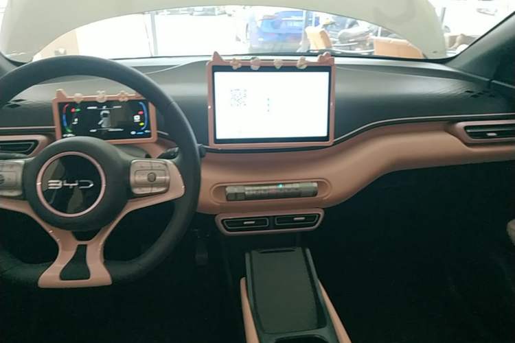 Used BYD Seagull 2024 Honor Edition 305km Dynamic Version Audio And AC Panel