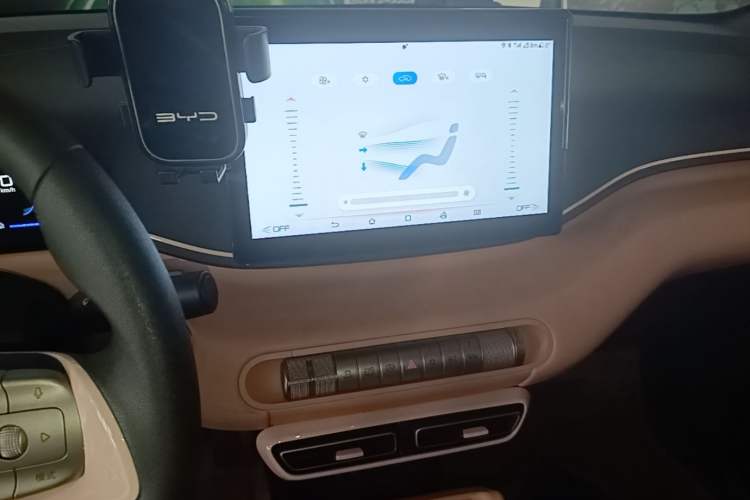 Used BYD Seagull 2024 Honor Edition 305km Dynamic Version Audio And AC Panel