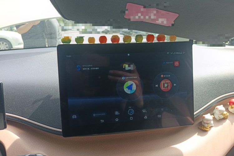 Used BYD Seagull 2024 Honor Edition 405km Flying Version Audio And AC Panel
