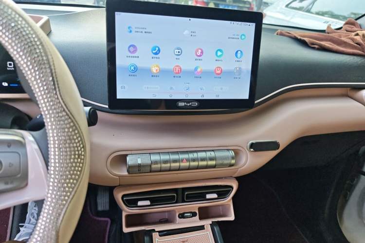 Used BYD Seagull 2024 Honor Edition 305km Dynamic Version Audio And AC Panel