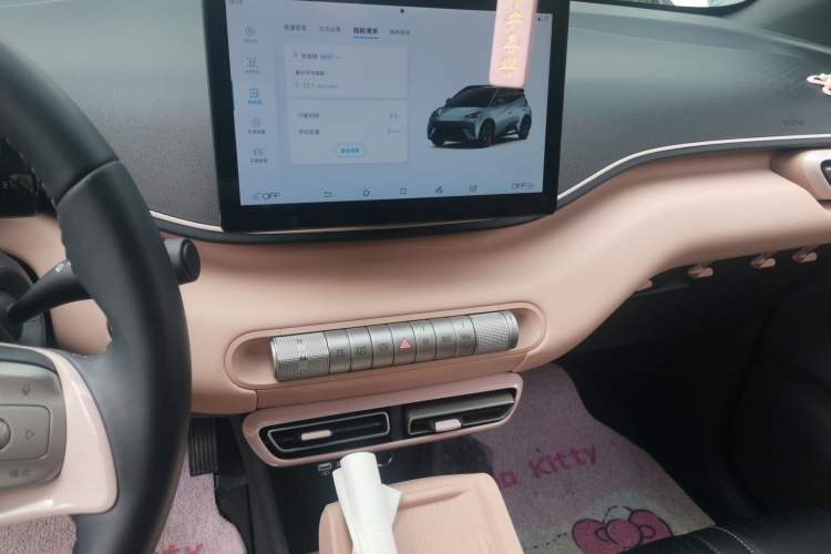 Used BYD Seagull 2024 Honor Edition 405km Flying Version Audio And AC Panel