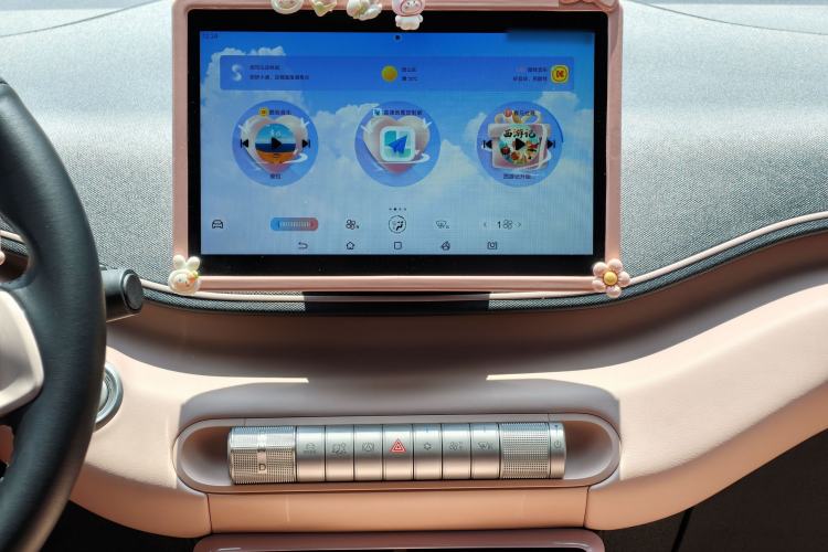 Used BYD Seagull 2024 Honor Edition 305km Freedom Version Audio And AC Panel