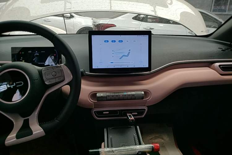 Used BYD Seagull 2024 Honor Edition 305km Freedom Version Audio And AC Panel