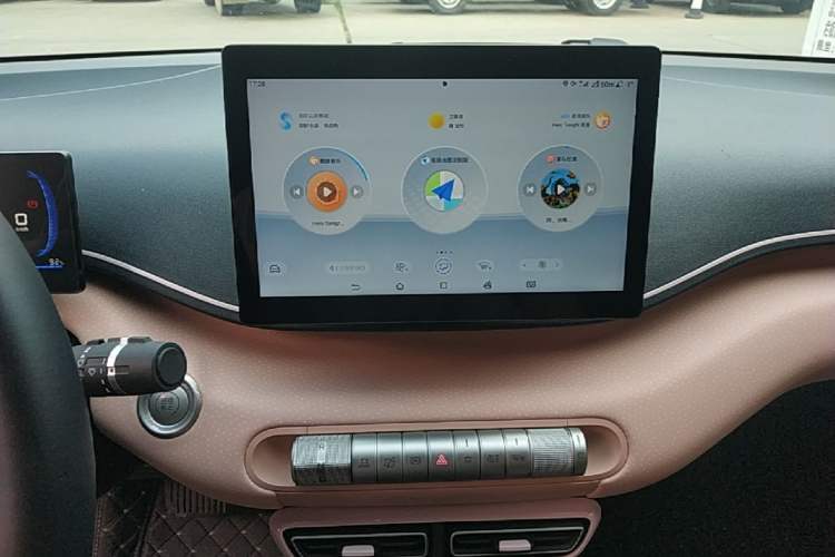 Used BYD Seagull 2024 Honor Edition 305km Freedom Version Audio And AC Panel