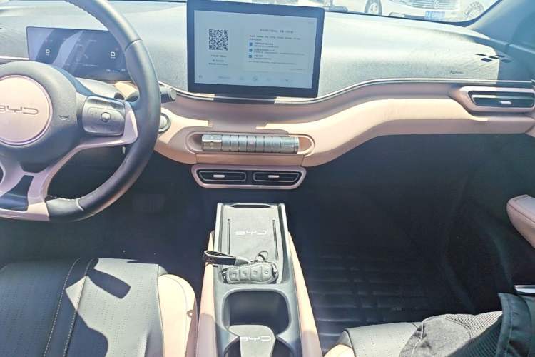 Used BYD Seagull 2024 Honor Edition 305km Dynamic Version Audio And AC Panel