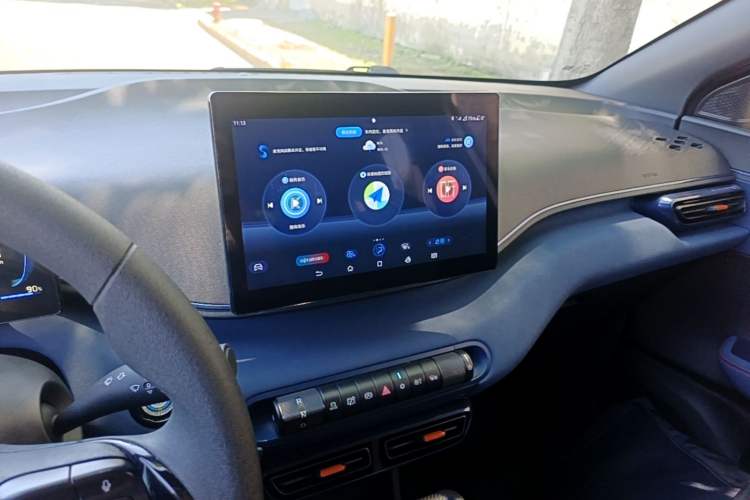 Used BYD Seagull 2024 Honor Edition 305km Dynamic Version Audio And AC Panel