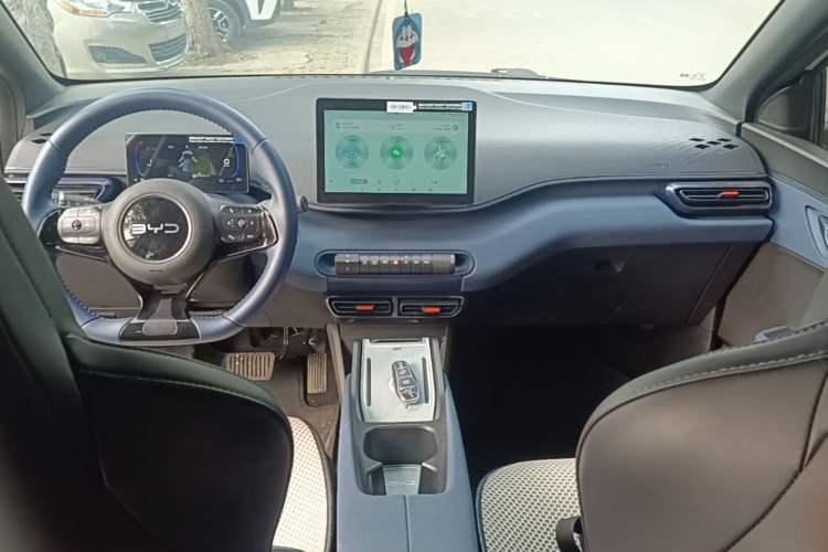 Used BYD Seagull 2024 Honor Edition 305km Freedom Version Center Console