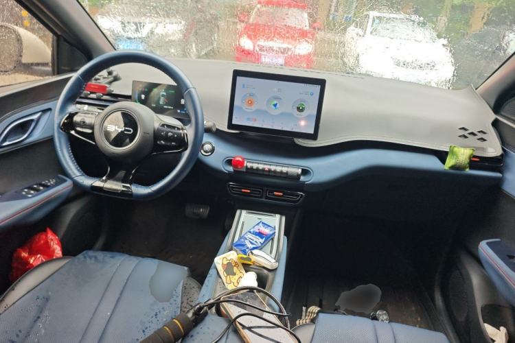 Used BYD Seagull 2024 Honor Edition 405km Flying Version Center Console