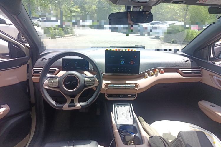 Used BYD Seagull 2024 Honor Edition 405km Flying Version Center Console