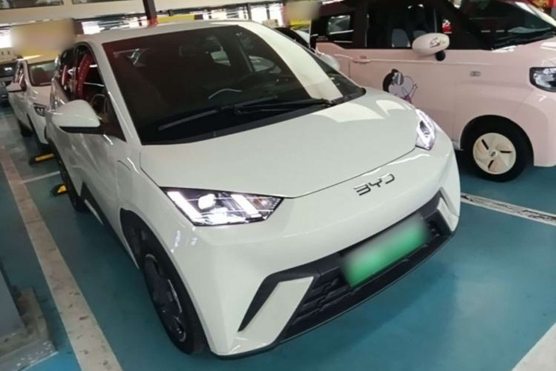 Used BYD Seagull 2024 Honor Edition 405km Flying Version Front Right 45 Deg
