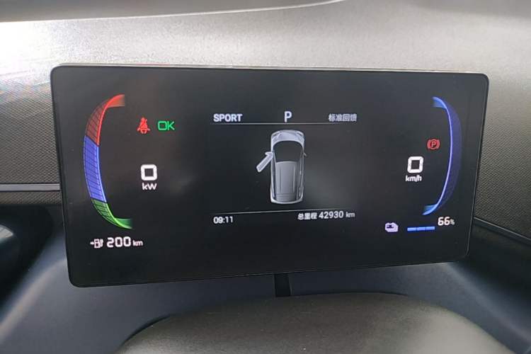 Used BYD Seagull 2024 Honor Edition 305km Dynamic Version Instrument Cluster