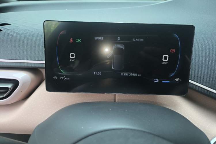Used BYD Seagull 2024 Honor Edition 305km Dynamic Version Instrument Cluster
