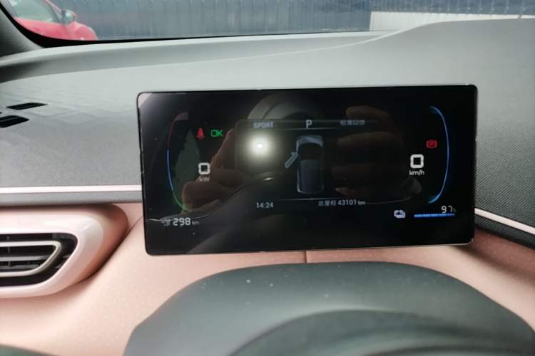 Used BYD Seagull 2024 Honor Edition 305km Freedom Version Instrument Cluster