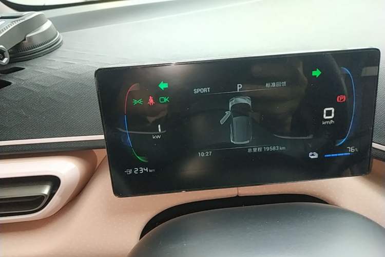 Used BYD Seagull 2024 Honor Edition 305km Freedom Version Instrument Cluster