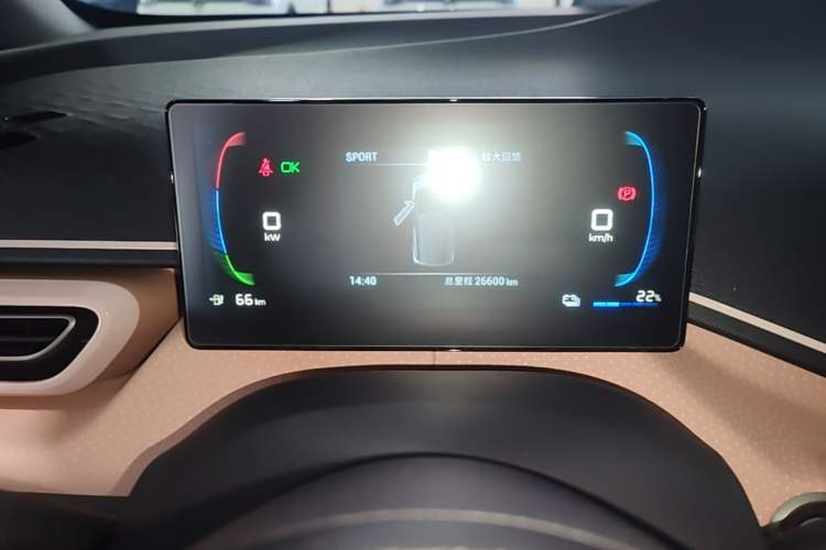 Used BYD Seagull 2024 Honor Edition 305km Dynamic Version Instrument Cluster