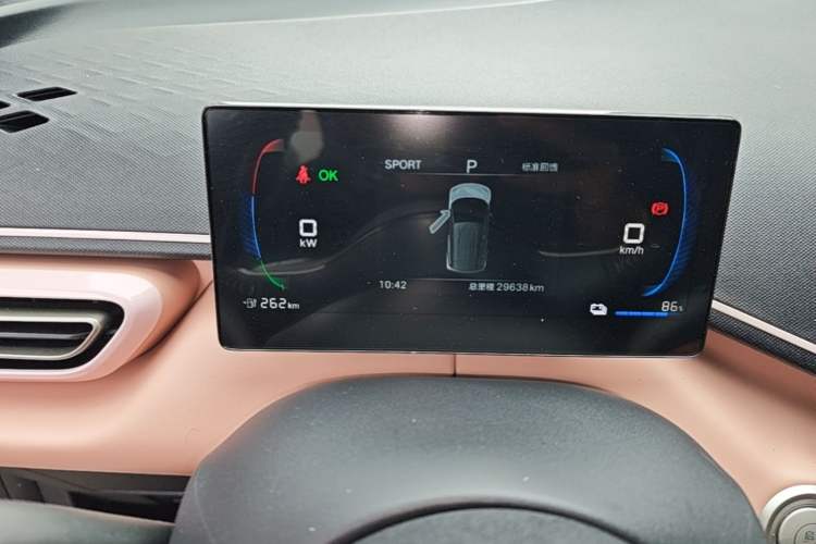 Used BYD Seagull 2024 Honor Edition 305km Freedom Version Instrument Cluster
