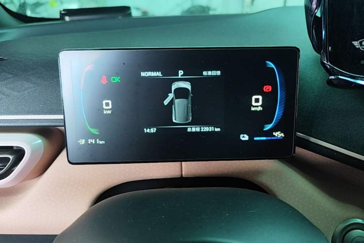 Used BYD Seagull 2024 Honor Edition 305km Freedom Version Instrument Cluster