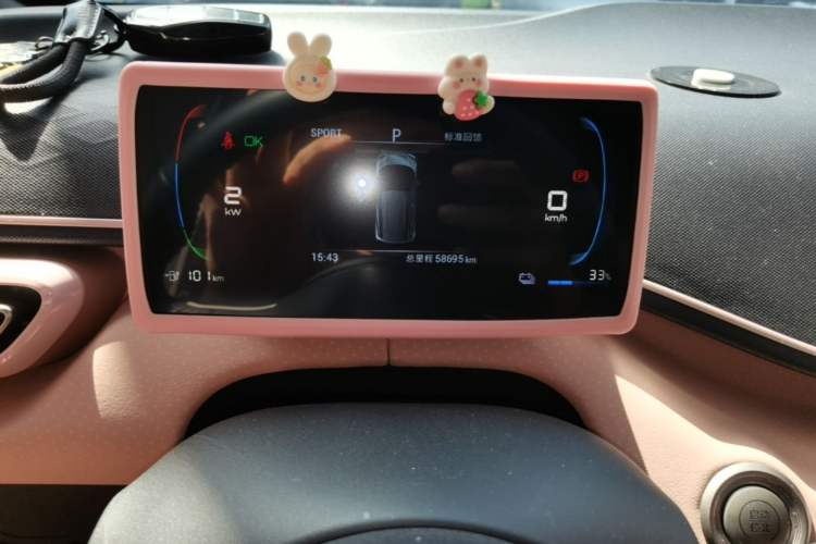 Used BYD Seagull 2024 Honor Edition 305km Freedom Version Instrument Cluster