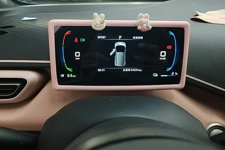 Used BYD Seagull 2024 Honor Edition 305km Freedom Version Instrument Cluster