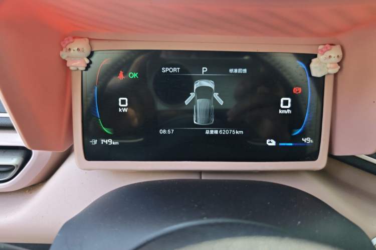 Used BYD Seagull 2024 Honor Edition 305km Dynamic Version Instrument Cluster