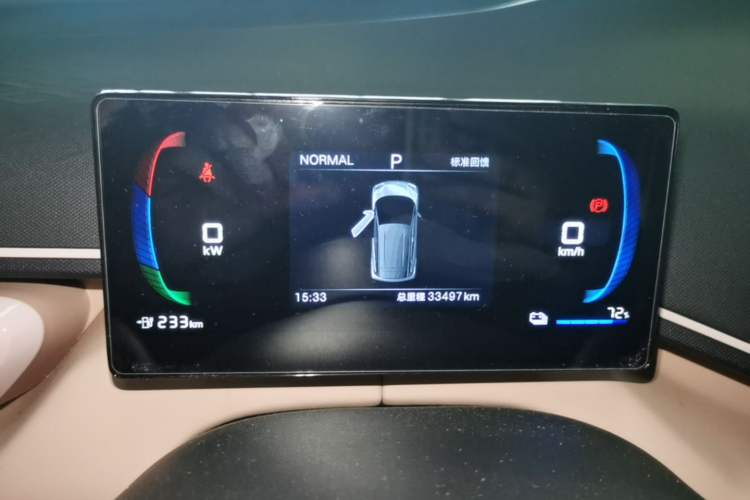Used BYD Seagull 2024 Honor Edition 305km Dynamic Version Instrument Cluster