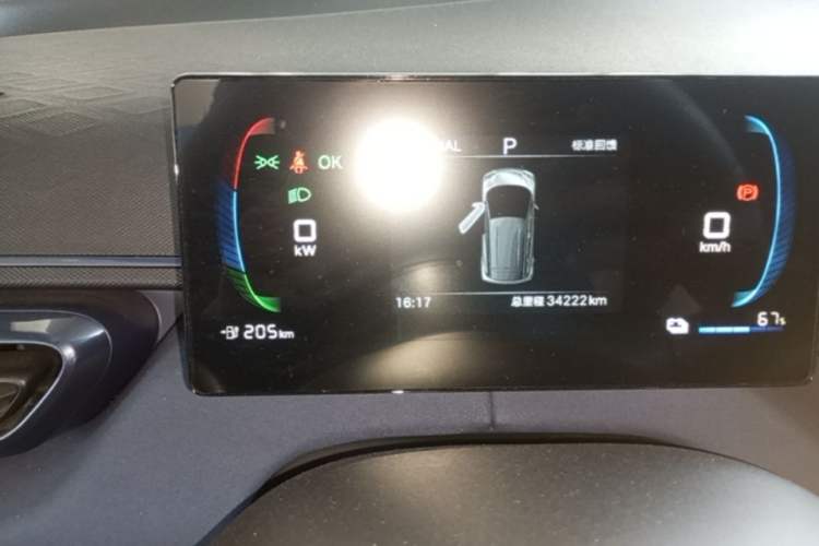 Used BYD Seagull 2024 Honor Edition 305km Freedom Version Instrument Cluster