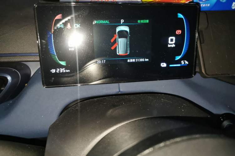 Used BYD Seagull 2024 Honor Edition 405km Flying Version Odometer Close Up