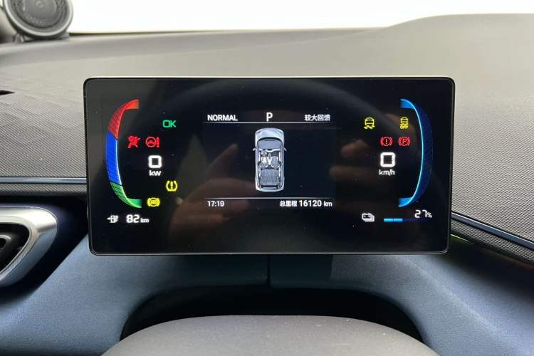Used BYD Seagull 2024 Honor Edition 305km Freedom Version Odometer Close Up