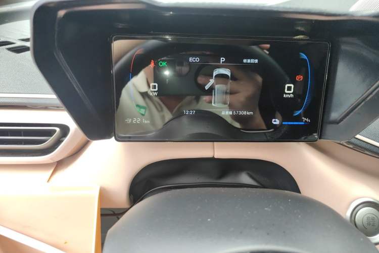 Used BYD Seagull 2024 Honor Edition 305km Dynamic Version Odometer Close Up