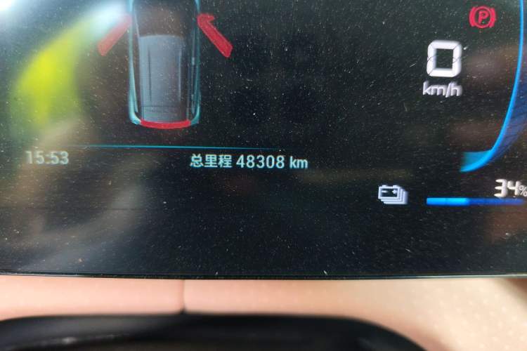 Used BYD Seagull 2024 Honor Edition 405km Flying Version Odometer Close Up