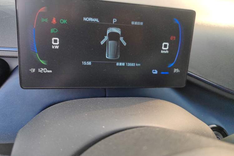 Used BYD Seagull 2024 Honor Edition 305km Freedom Version Odometer Close Up