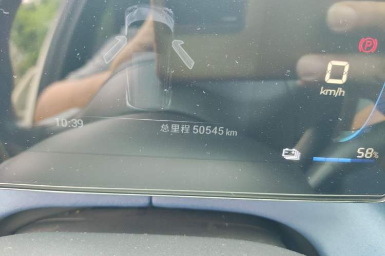 Used BYD Seagull 2024 Honor Edition 305km Dynamic Version Odometer Close Up