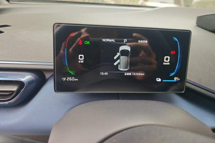 Used BYD Seagull 2024 Honor Edition 305km Freedom Version Odometer Close Up