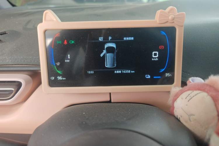 Used BYD Seagull 2024 Honor Edition 305km Freedom Version Odometer Close Up
