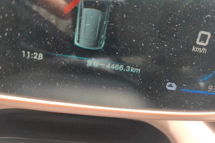 Used BYD Seagull 2024 Honor Edition 405km Flying Version Odometer Close Up