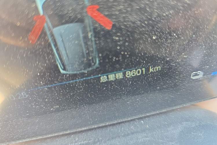 Used BYD Seagull 2024 Honor Edition 405km Flying Version Odometer Close Up