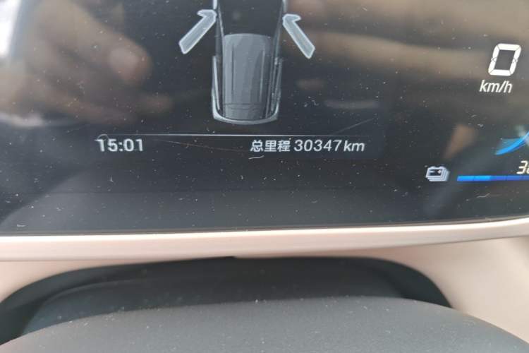 Used BYD Seagull 2024 Honor Edition 305km Freedom Version Odometer Close Up