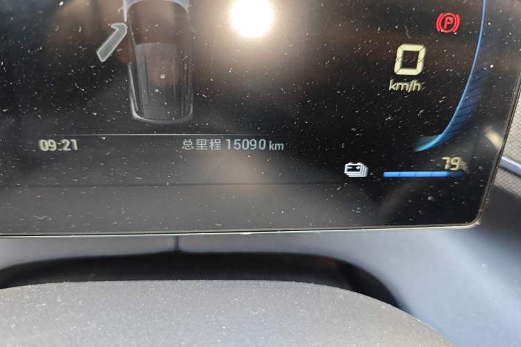 Used BYD Seagull 2024 Honor Edition 305km Freedom Version Odometer Close Up
