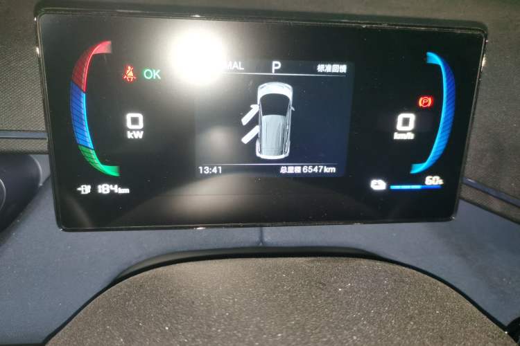 Used BYD Seagull 2024 Honor Edition 305km Dynamic Version Odometer Close Up