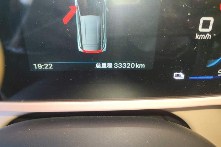 Used BYD Seagull 2024 Honor Edition 405km Flying Version Odometer Close Up