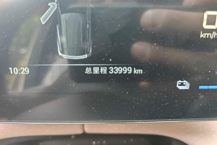 Used BYD Seagull 2024 Honor Edition 305km Freedom Version Odometer Close Up